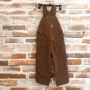 Carhartt Brown Kids Overalls